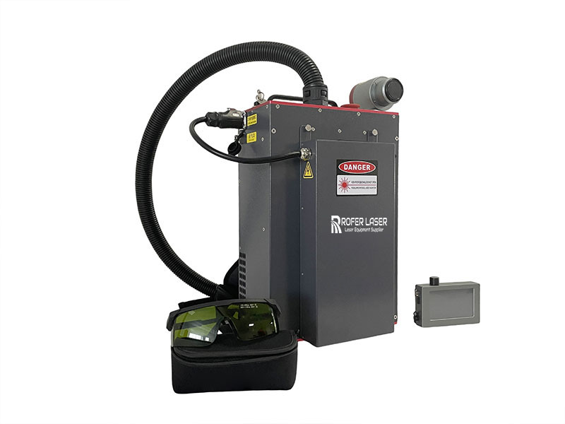 Sırt çantası darbesi lazer temizleme makinesi