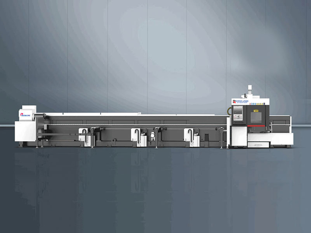 İki pikaplı yan asılı lazer tüp kesme makinesi