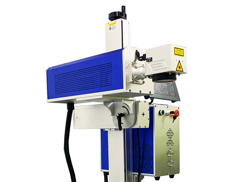 Uçan çevrimiçi lazer işaretleme makinesi