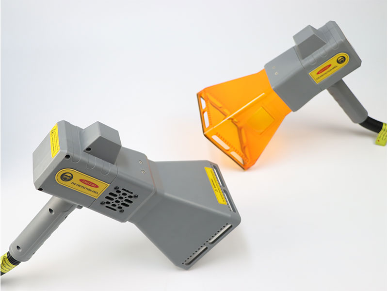 Metal işaretleme için 20W 30W 50W El Taşınabilir Lazer İşaret Makinesi