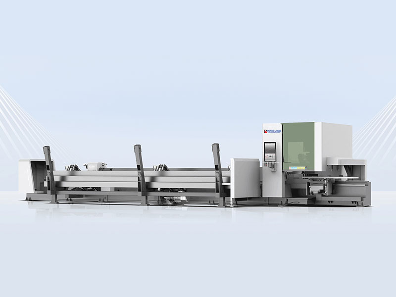 Küçük boru eğim kesme lazer tüp kesme makinesi