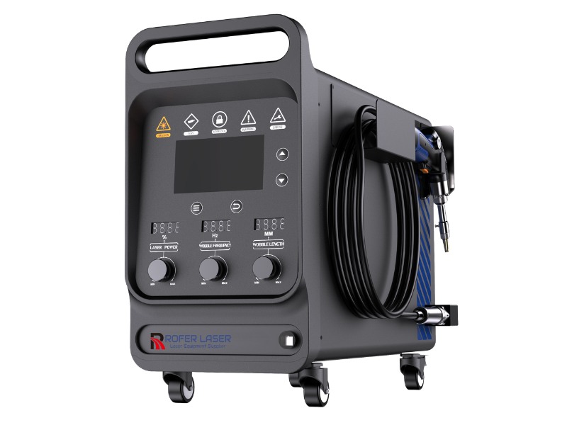 700w 900w 1200w 1500w 2000w 3000w Soğutucu Gazlı Taşınabilir Lazer Kaynak Makinesi