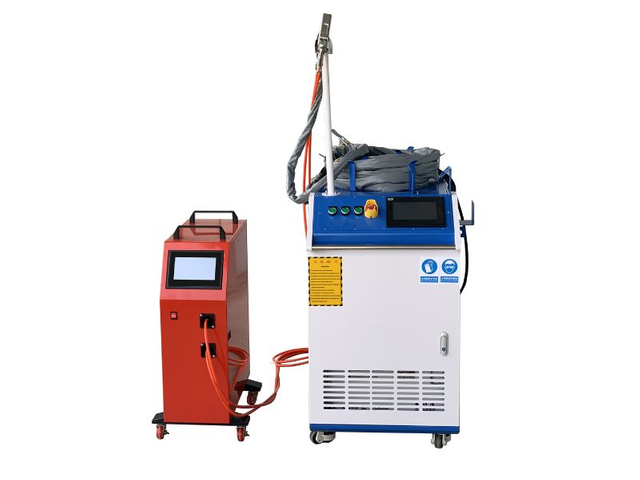 1500W 2000W 3000W 6000W 4'ü 1 Arada El Tipi Fiber Lazer Kaynak/Temizleme/Kesme Makinesi